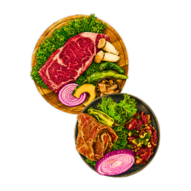 INJU Special Set platters from INJU's official menu